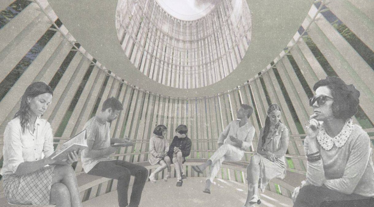 Arquitectura_UV_dise__a_sala_psicosocial_que_ser___construida_con_acero_fundido_de_armas_incautadas_en_2024