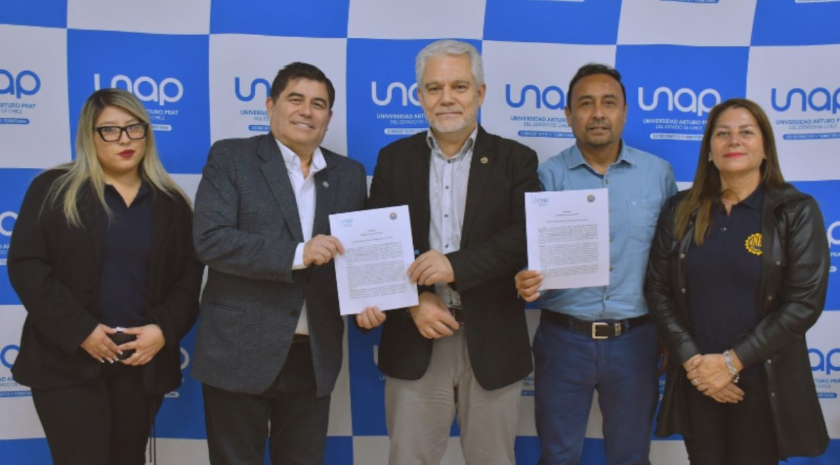 Convenio entre la UNAP y la ANEF fortalecerá el acceso a la educación super