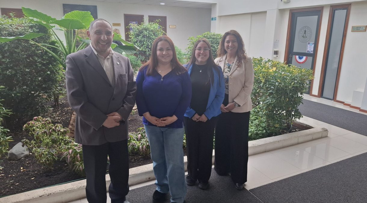 Mario Garay, Sofía Aicón, Giovana Miranda y Grisel Valdés