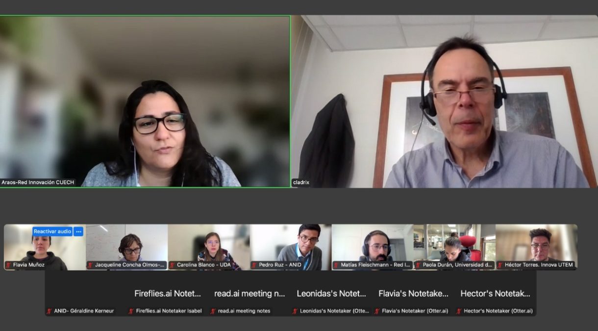 Red de Innovación CUECH y ANID avanzan en hoja de ruta hacia la medición y evaluación de la innovación